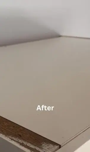 Interior surface cleaning - after